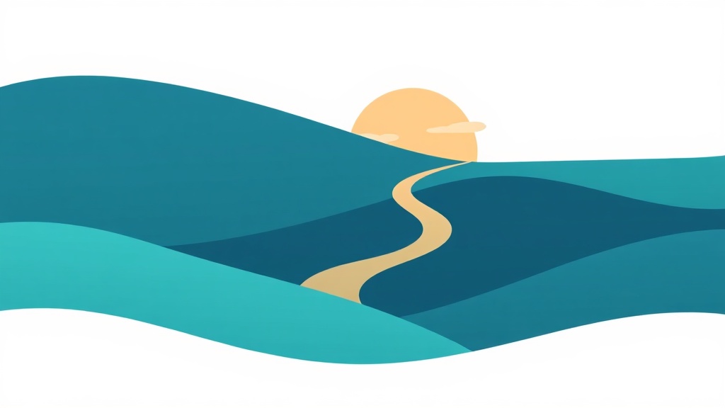 Families hero background - abstract pathway