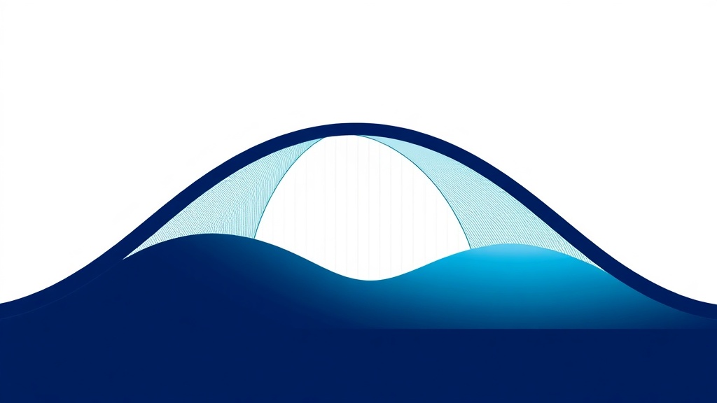 Home hero background - abstract bridge and waves